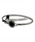 MARC JACOBSマークジェイコブズ）の古着「ブレスレット」｜シルバー×ブラック