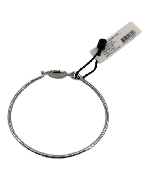 MARC JACOBS（マークジェイコブズ）MARC JACOBS (マーク ジェイコブス) ブレスレット シルバー×ブラック 未使用品の古着・服飾アイテム