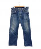 JOB-）の古着「セルビッチデニムパンツ」｜ブルー