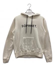 SOPHNET.（ソフネット）の古着「フード付きスウェット」｜ベージュ×ブラック