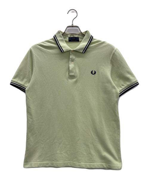 FRED PERRY（フレッドペリー）FRED PERRY (フレッドペリー) ポロシャツ 黄緑 サイズ:40の古着・服飾アイテム
