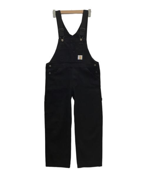 CarHartt（カーハート）CarHartt (カーハート) オーバーオール ブラック サイズ:Lの古着・服飾アイテム