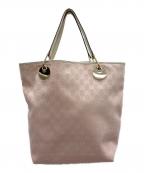 GUCCIグッチ）の古着「トートバッグ」｜ピンク