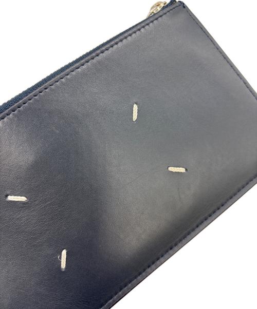 Maison Margiela（メゾンマルジェラ）Maison Margiela (メゾンマルジェラ) カードケース ネイビーの古着・服飾アイテム