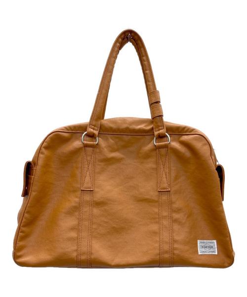 PORTER（ポーター）PORTER (ポーター) ボストンバッグ キャメルの古着・服飾アイテム