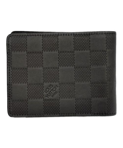 LOUIS VUITTON（ルイ ヴィトン）LOUIS VUITTON (ルイ ヴィトン) 2つ折り財布 ブラックの古着・服飾アイテム