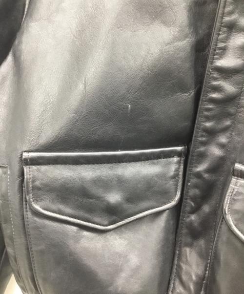 Schott（ショット）Schott (ショット) A2フライトジャケット ブラック サイズ:40の古着・服飾アイテム