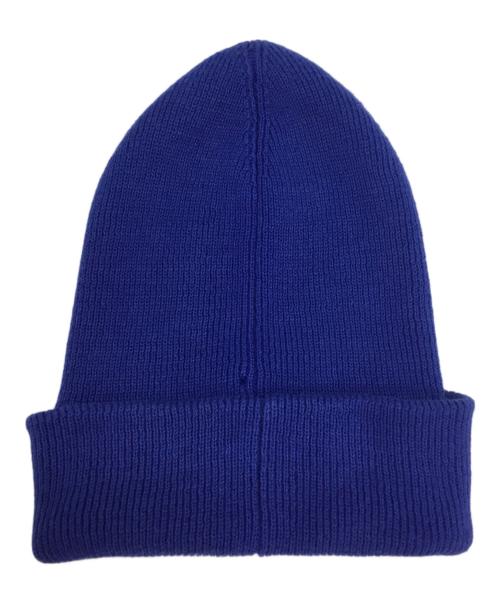 POLO RALPH LAUREN（ポロ・ラルフローレン）POLO RALPH LAUREN (ポロ・ラルフローレン) ニット帽 ブルーの古着・服飾アイテム