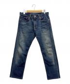 LEVI'Sリーバイス）の古着「ストレートデニムパンツ」｜ブルー