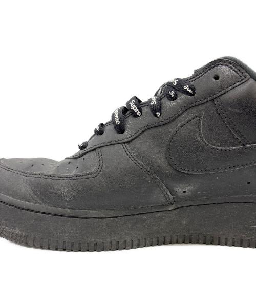 NIKE（ナイキ）NIKE (ナイキ) SUPREME (シュプリーム) AIR FORCE1 LOW ネイビー サイズ:27.5の古着・服飾アイテム