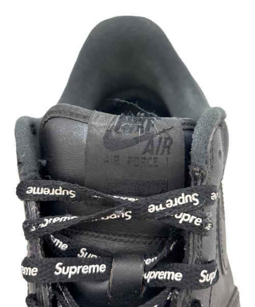 NIKE（ナイキ）NIKE (ナイキ) SUPREME (シュプリーム) AIR FORCE1 LOW ネイビー サイズ:27.5の古着・服飾アイテム