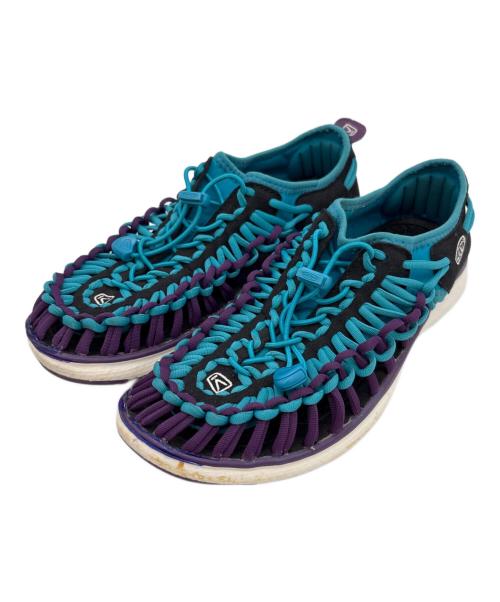KEEN（キーン）KEEN (キーン) シューズ ブルー×パープル サイズ:26の古着・服飾アイテム