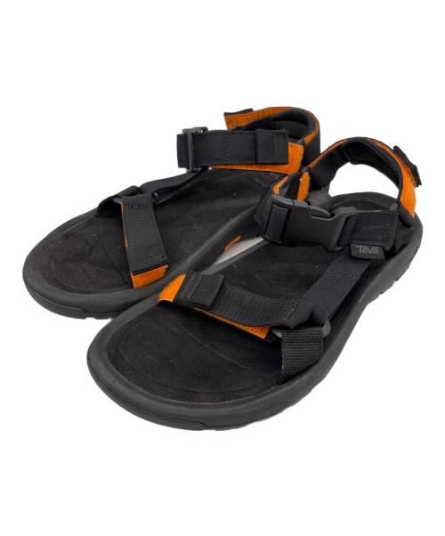 TEVA（テバ）TEVA (テバ) PORTER (ポーター) サンダル ブラック×オレンジ サイズ:28の古着・服飾アイテム