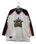 DOG TOWN（ドッグ タウン）の古着「ゲームシャツ」｜ホワイト×ブラック×レッド