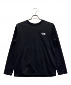 THE NORTH FACEザ ノース フェイス）の古着「ロングスリーブデジタルボックスロゴフーディー」｜ブラック