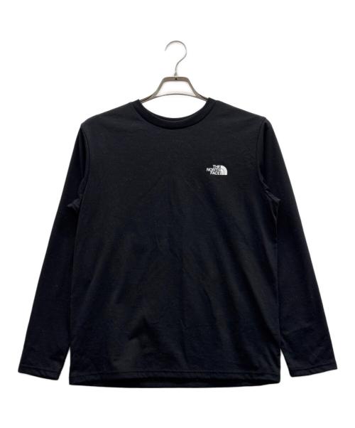 THE NORTH FACE（ザ ノース フェイス）THE NORTH FACE (ザ ノース フェイス) ロングスリーブデジタルボックスロゴフーディー ブラック サイズ:Mの古着・服飾アイテム