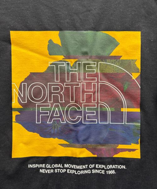 THE NORTH FACE（ザ ノース フェイス）THE NORTH FACE (ザ ノース フェイス) ロングスリーブデジタルボックスロゴフーディー ブラック サイズ:Mの古着・服飾アイテム