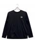 THE NORTH FACE（ザ ノース フェイス）の古着「ロングスリーブデジタルボックスロゴフーディー」｜ブラック