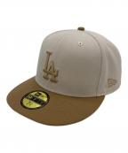 New Era×ONSPOTZ別注ニューエラ×）の古着「キャップ」｜ベージュ