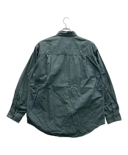 THE NORTHFACE PURPLELABEL（ザ・ノースフェイス パープルレーベル）THE NORTHFACE PURPLELABEL (ザ・ノースフェイス パープルレーベル) シャツ グリーン サイズ:Lの古着・服飾アイテム