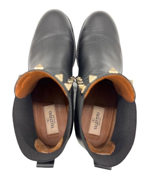 VALENTINO GARAVANI（ヴァレンティノ・ガラヴァーニ）VALENTINO GARAVANI (ヴァレンティノ・ガラヴァーニ) ブーツ ブラック サイズ:37の古着・服飾アイテム