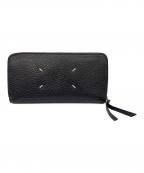 Maison Margielaメゾンマルジェラ）の古着「ジップアラウンドウォレット 長財布」｜ブラック