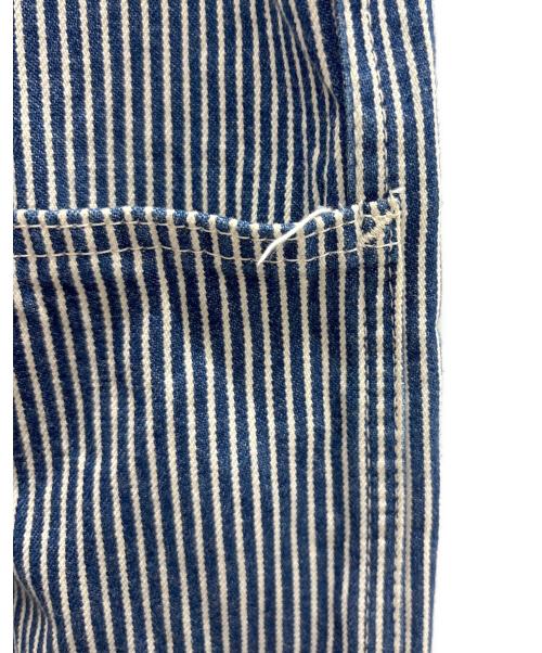 LEE（リー）LEE (リー) オーバーオール ブルー×ホワイト サイズ:Mの古着・服飾アイテム