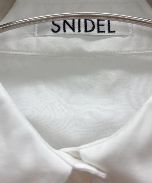 Snidel（スナイデル）Snidel (スナイデル) 半袖ブラウス ホワイト サイズ:Freeの古着・服飾アイテム