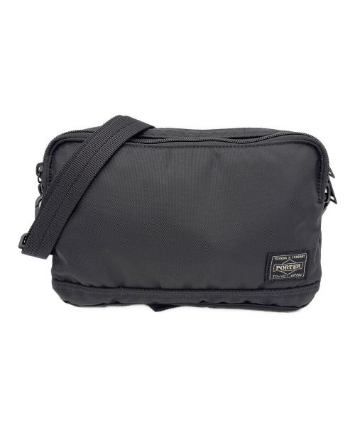 PORTER（ポーター）PORTER (ポーター) ミニショルダーバッグ ブラックの古着・服飾アイテム