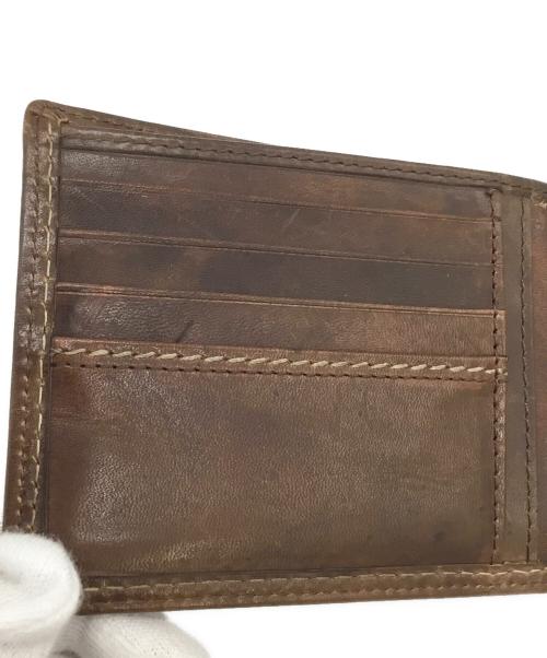 FOSSIL（フォッシル）FOSSIL (フォッシル) 2つ折り財布 ブラウンの古着・服飾アイテム