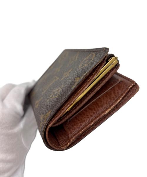 LOUIS VUITTON（ルイ ヴィトン）LOUIS VUITTON (ルイ ヴィトン) 2つ折り財布 ブラウンの古着・服飾アイテム