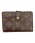 LOUIS VUITTON（ルイ ヴィトン）の古着「2つ折り財布」｜ブラウン