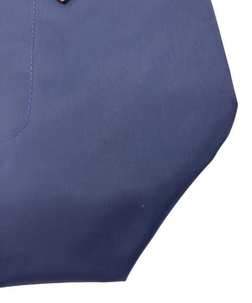 LONGCHAMP（ロンシャン）LONGCHAMP (ロンシャン) トートバッグ ブルー×ブラウンの古着・服飾アイテム