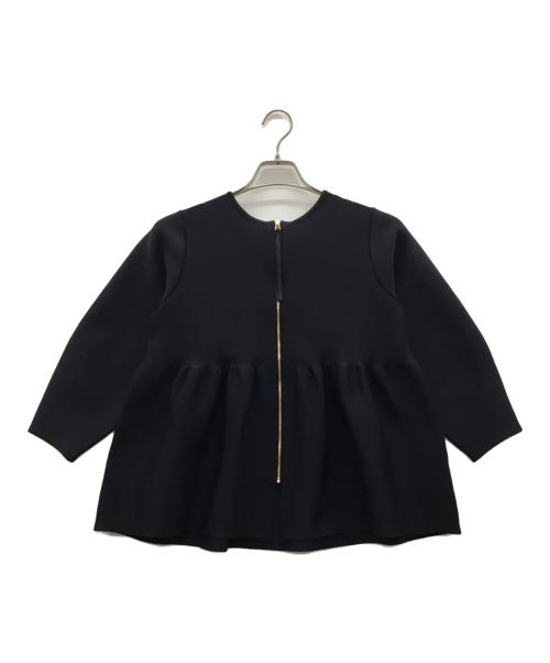 UNFILO（アンフィーロ）UNFILO (アンフィーロ) ジップシャツ ネイビー サイズ:Sの古着・服飾アイテム