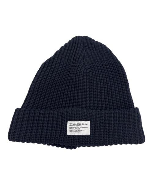 WTAPS（ダブルタップス）WTAPS (ダブルタップス) ニット帽 ネイビー サイズ:00の古着・服飾アイテム