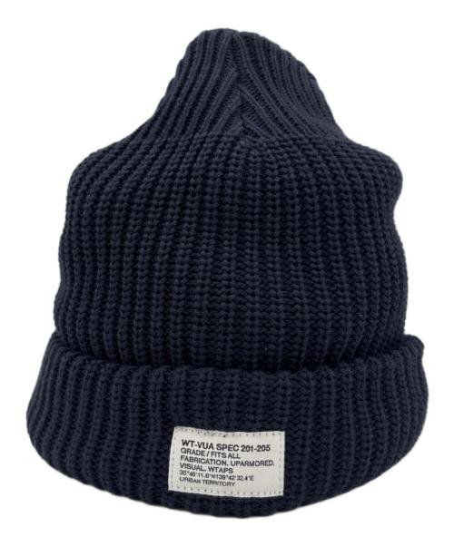 WTAPS（ダブルタップス）WTAPS (ダブルタップス) ニット帽 ネイビー サイズ:00の古着・服飾アイテム