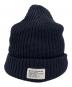 中古・古着 WTAPS (ダブルタップス) ニット帽 ネイビー サイズ:00：7000円