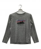 Patagoniaパタゴニア）の古着「カットソー」｜グレー