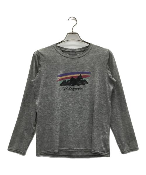 Patagonia（パタゴニア）Patagonia (パタゴニア) カットソー グレー サイズ:Mの古着・服飾アイテム