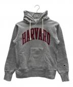 Champion REVERSE WEAVEチャンピオン リバース ウィーブ）の古着「パーカー」｜グレー×レッド