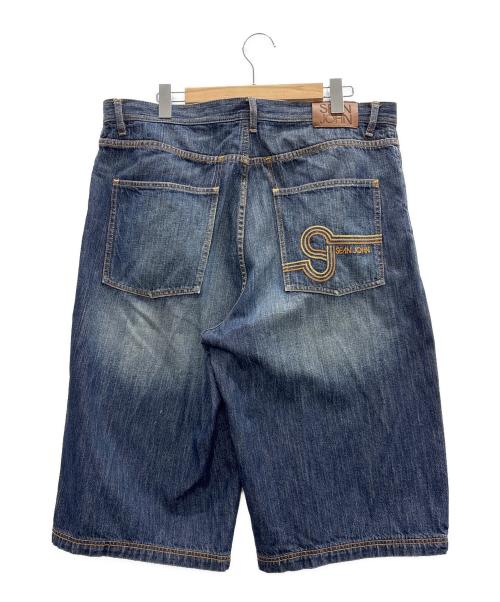 SEAN JOHN（ショーンジョン）SEAN JOHN (ショーンジョン) デニムハーフパンツ ネイビー サイズ:36の古着・服飾アイテム