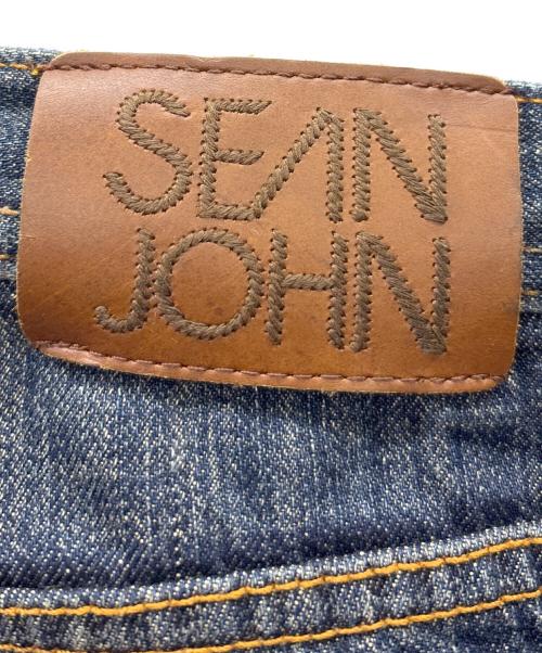 SEAN JOHN（ショーンジョン）SEAN JOHN (ショーンジョン) デニムハーフパンツ ネイビー サイズ:36の古着・服飾アイテム