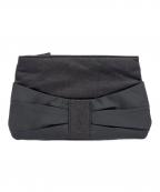 Yves Saint Laurentイヴサンローラン）の古着「コスメポーチ」｜ブラック