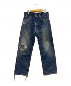 LEVI'Sリーバイス）の古着「シンチバックデニムパンツ」｜ブルー