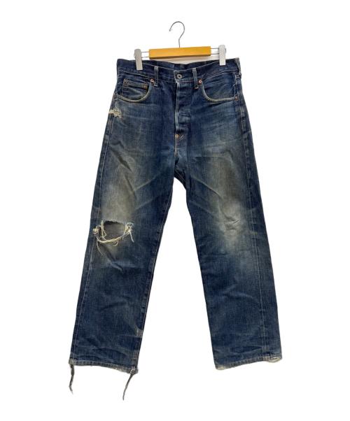 LEVI'S（リーバイス）LEVI'S (リーバイス) シンチバックデニムパンツ ブルー サイズ:W32の古着・服飾アイテム