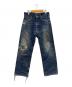 LEVI'S（リーバイス）の古着「シンチバックデニムパンツ」｜ブルー