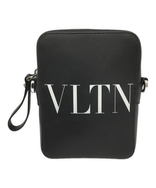 VALENTINO GARAVANI（ヴァレンティノ・ガラヴァーニ）VALENTINO GARAVANI (ヴァレンティノ・ガラヴァーニ) クロスボディバッグ ブラックの古着・服飾アイテム