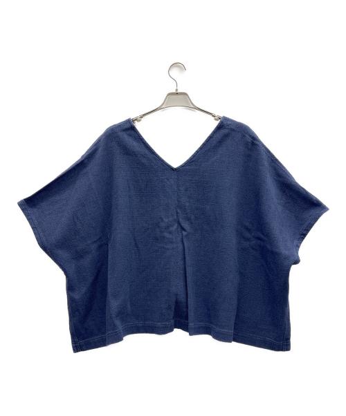 journal standard luxe（ジャーナルスタンダード ラックス）journal standard luxe (ジャーナルスタンダード リュクス) プルオーバーシャツ ネイビー サイズ:表記無しの古着・服飾アイテム