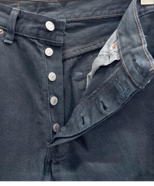 LEVI'S（リーバイス）LEVI'S (リーバイス) 後染めデニムパンツ ブラック サイズ:78.5cm(W31)の古着・服飾アイテム