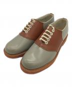 REGALリーガル）の古着「サドルシューズ」｜グレー×ブラウン